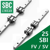 SBC리니어 LM가이드 : SBI25FV / SBI25SV / 레일선택